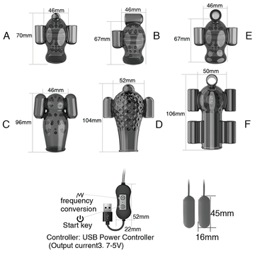 Penis Vibrator Sex Toys For Men / Penis Trainer Glans Vibrator Ring / Male Dick Masturbate Toys - EVE's SECRETS
